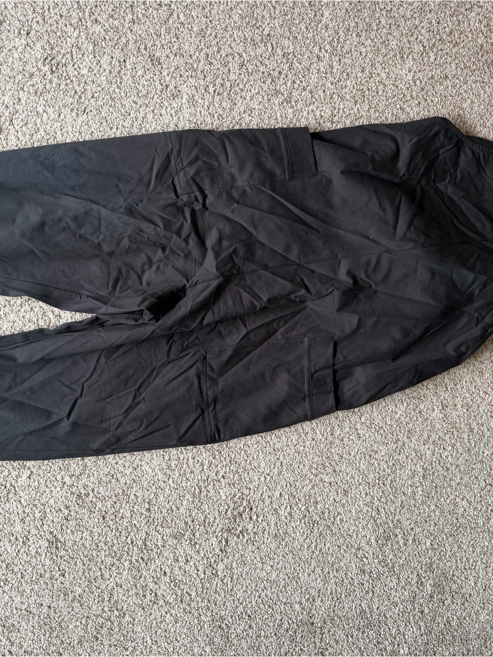 Quince Black Women's cotton overalls